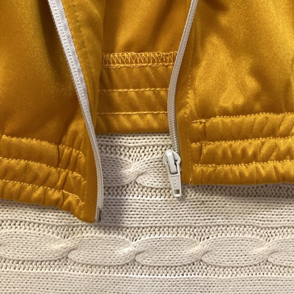 BDG Track Jacket ~ XL ~ Yellow and White - Picture 10 of 13